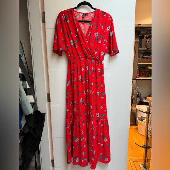 Vero Moda ava floral print maxi dress - Picture 2 of 2